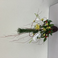 １月の花アレンジ