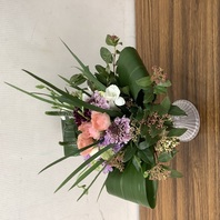 ワークショップと春のアレンジ