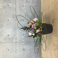 スチールグラスを使ったデザイン